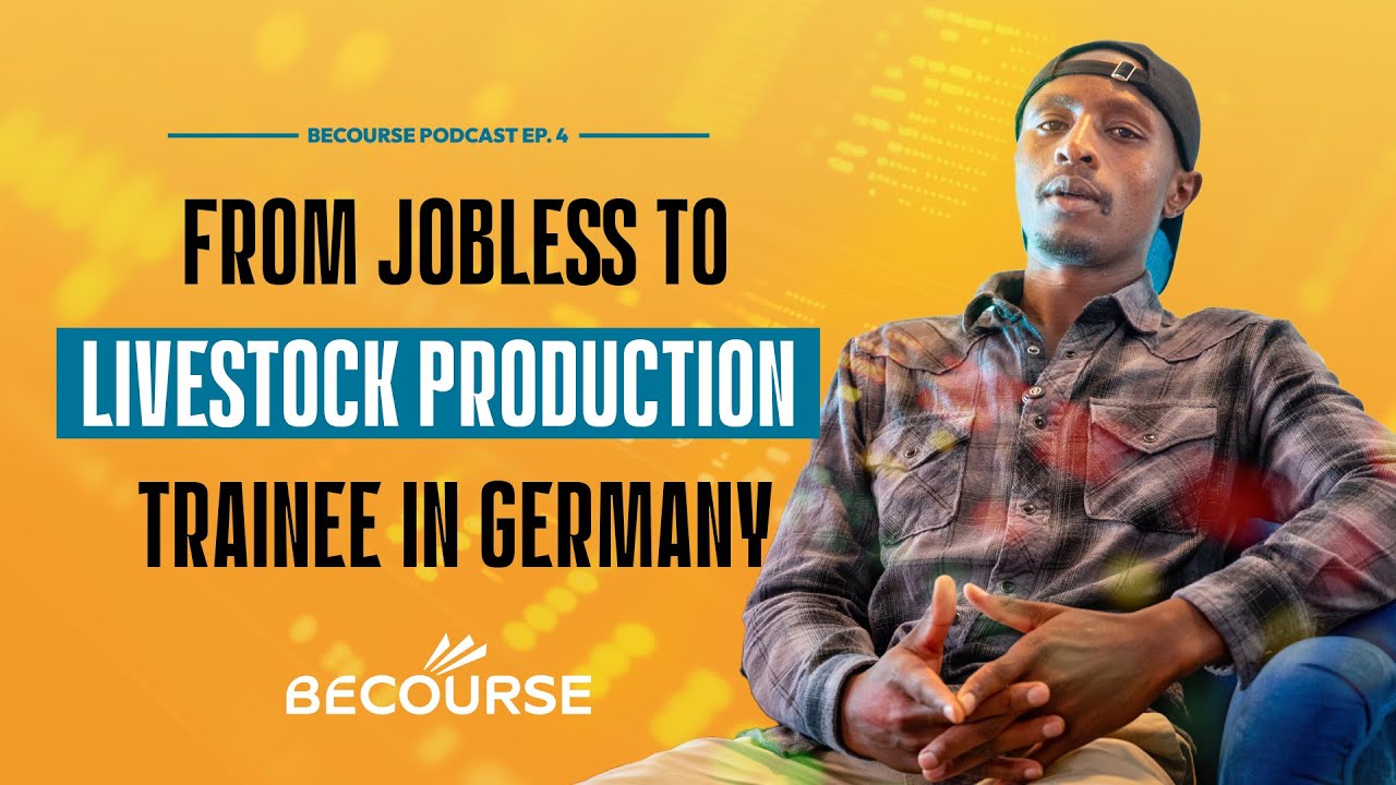 From Being Jobless To A Livestock Production Trainee In Germany.
