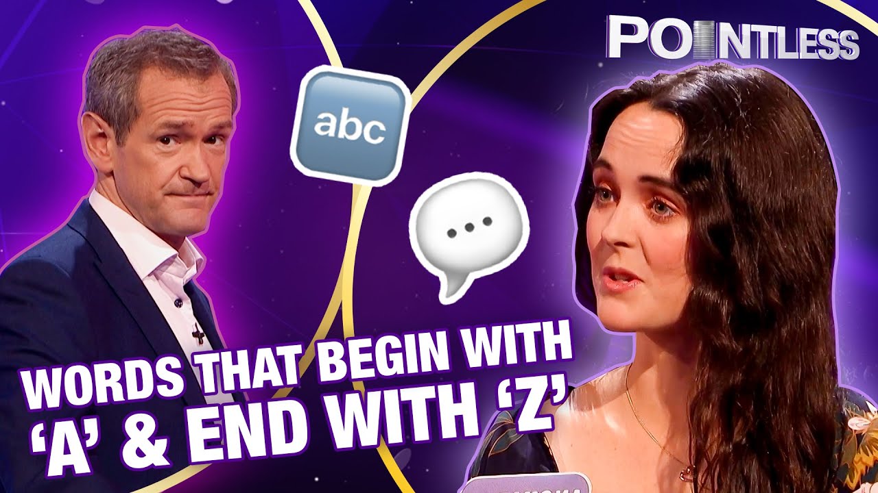 Do You Know Unique Words That BEGIN With &lsquo;A&rsquo; And END With &lsquo;Z&rsquo;? | Pointless | S22 EP34 | Full Episode