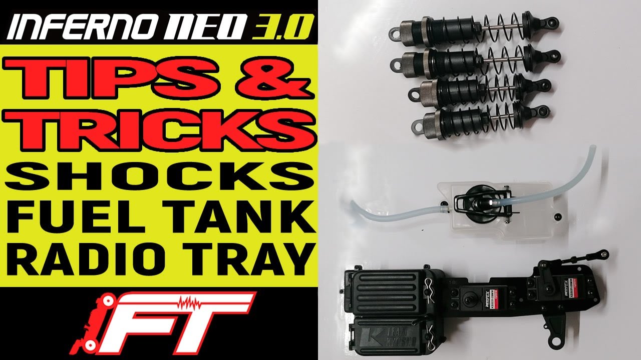 Kyosho Inferno NEO 3.0 - Tutorial PIASTRA RADIO - AMMO - SERBATOIO