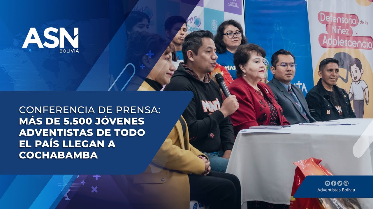 CONFERENCIA DE PRENSA MARANATA BOLIVIA