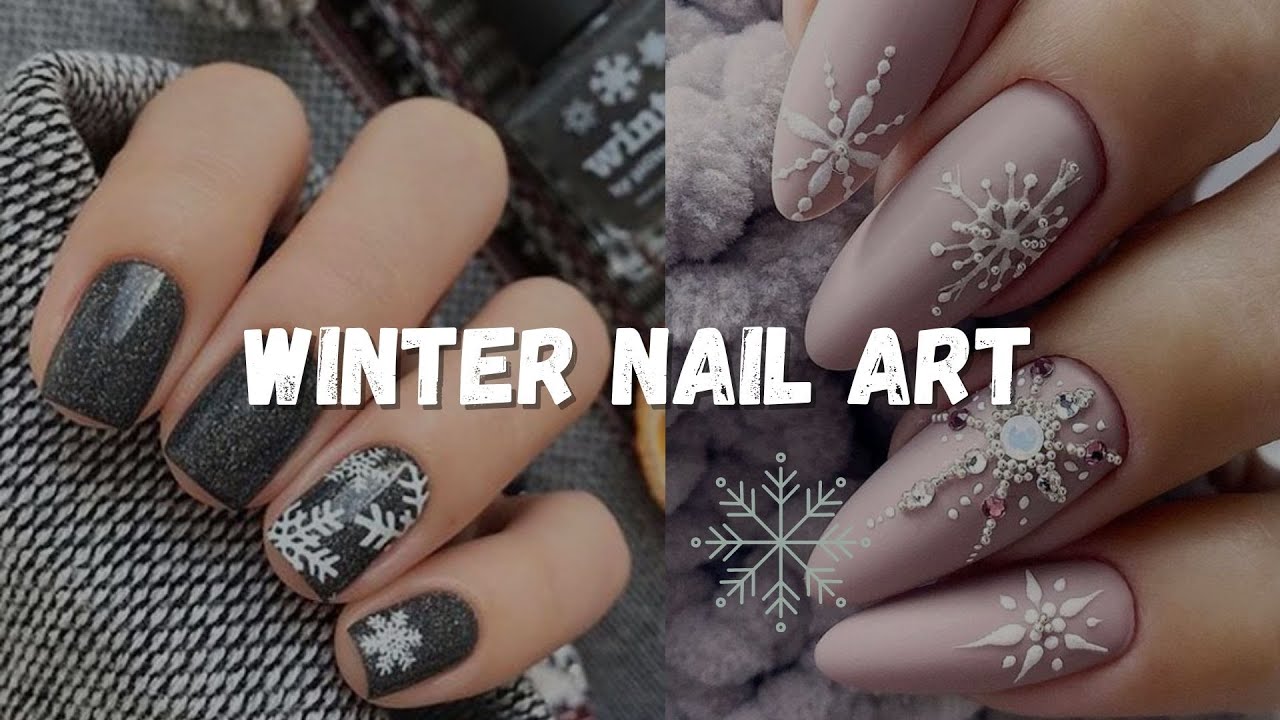 Gorgeous nail art designs to sparkle this winter 2021/2022 // winter nail art compilation