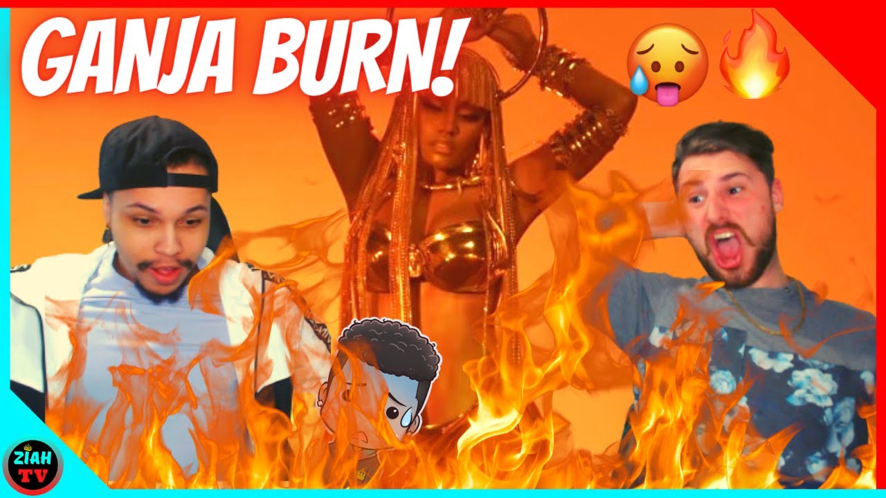 NICKI MINAJ - GANJA BURN - ПОДРОБНАЯ РЕАКЦИЯ! 🔥🥵🔥
