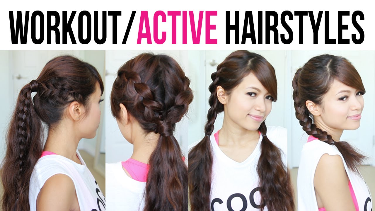 Cute & Easy Back-to-School Gym Hairstyles for Medium to Long Hair