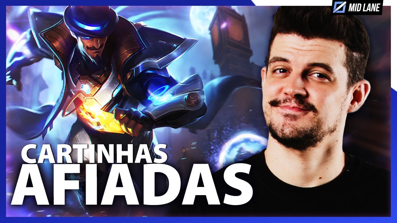 Um TWISTED FATE full AP de Lich Bane e Eletrocutar, às vezes, caí bem!