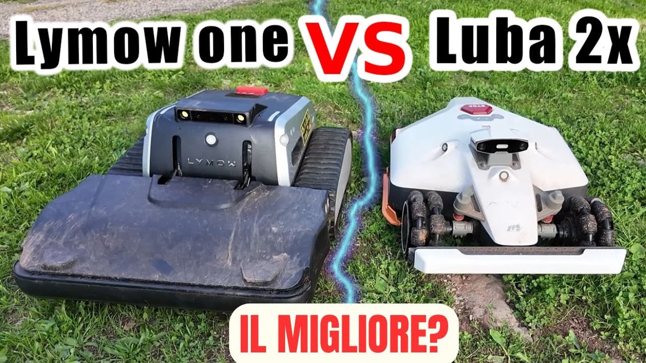 Lymow One VS Luba 2X: Confronto e Qual è il Miglior Robot Rasaerba?