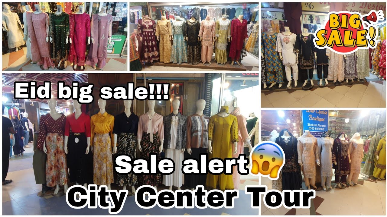 City Center Tour❤ | Rawalpindi,Sadder | Big eid sale alert | Ayesha's Cook and Vlog💞