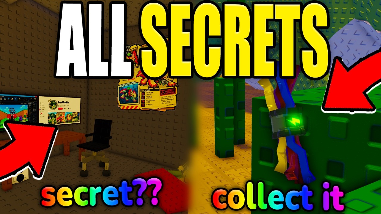 ВСЕ МЕСТОПОЛОЖЕНИЯ ДЕТАЛЕЙ ДРОНА И СЕКРЕТЫ в Steal An Egg! (Roblox)