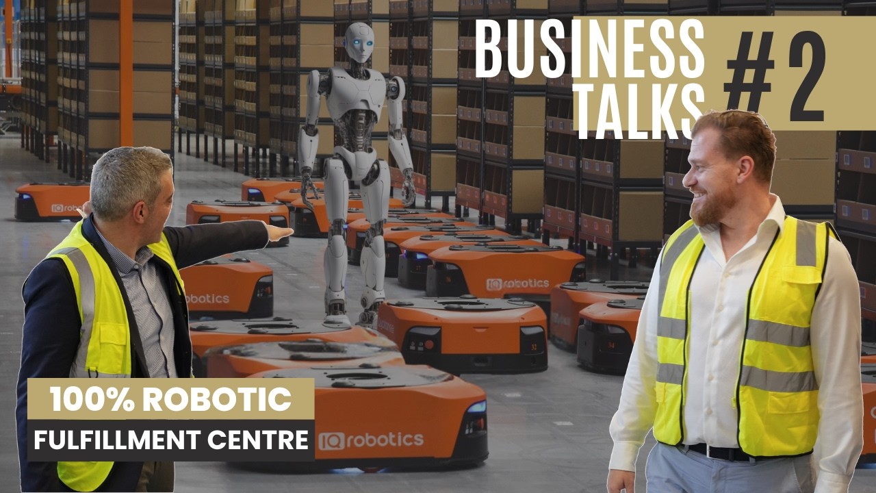 Inside Dubai’s First Robotic Warehouse: The Future of E-commerce | Business Talks #2 IQ Fulfillment
