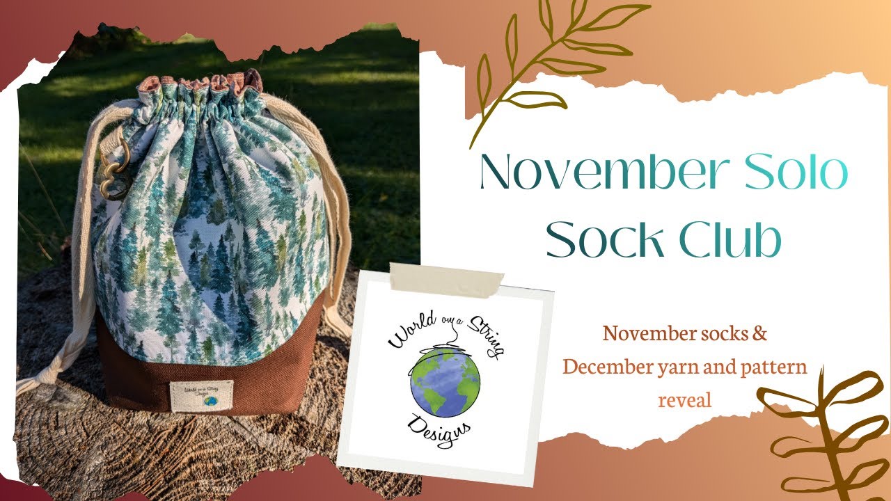November 2025 Solo Sock Club - 80's Neon Colors - Preemie Beanie - Yarn Huggers - Ep. 23