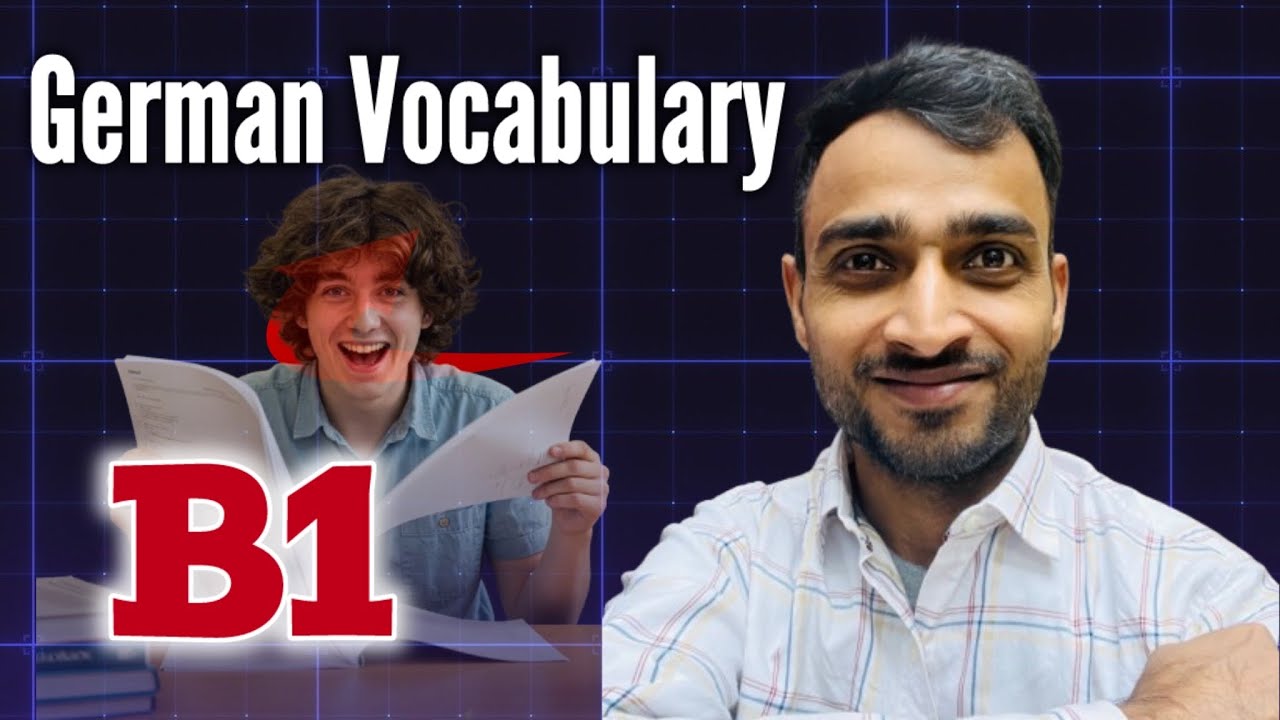 German Vocabulary | Wortschatz for B1 Level Students|