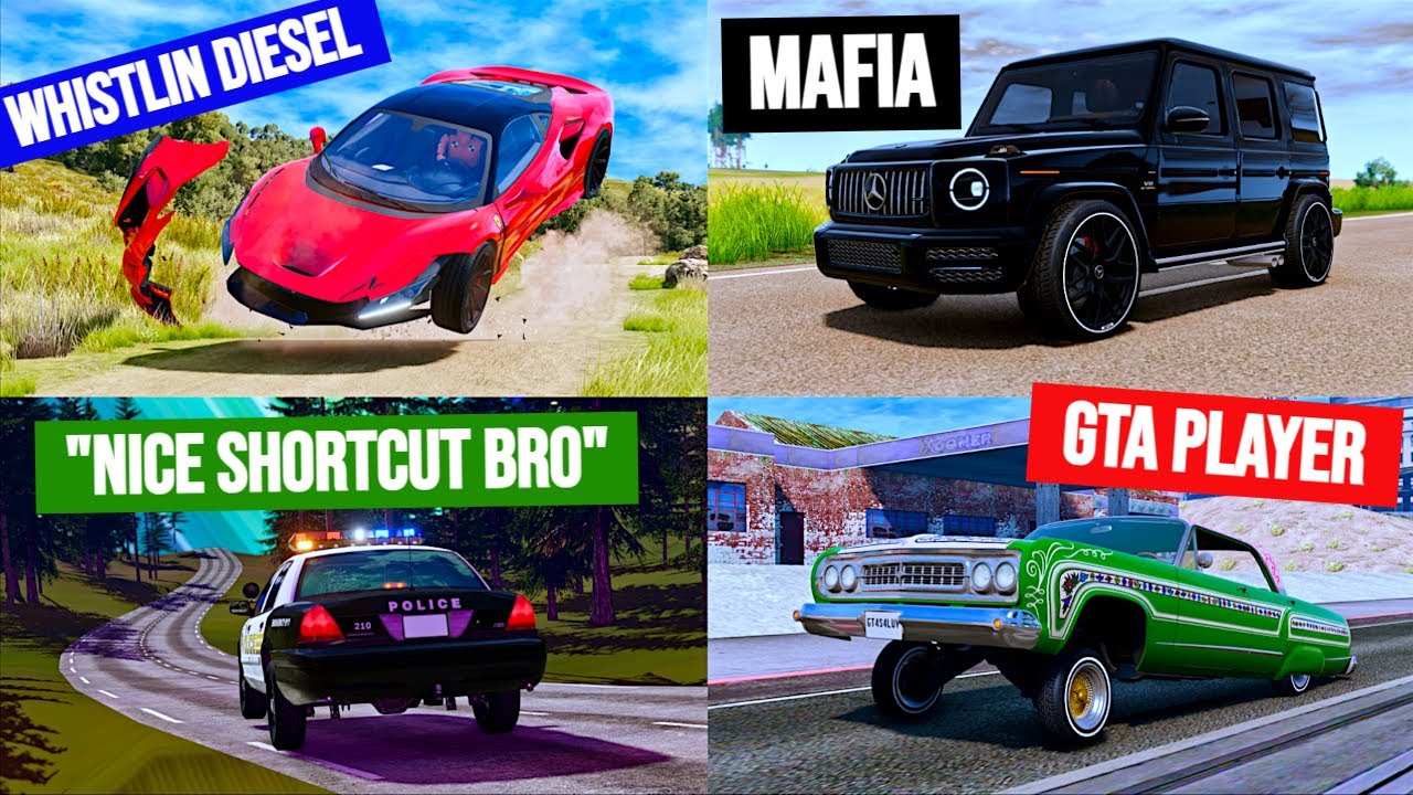 Типы водителей в BeamNG Drive #6 с WhistlinDiesel