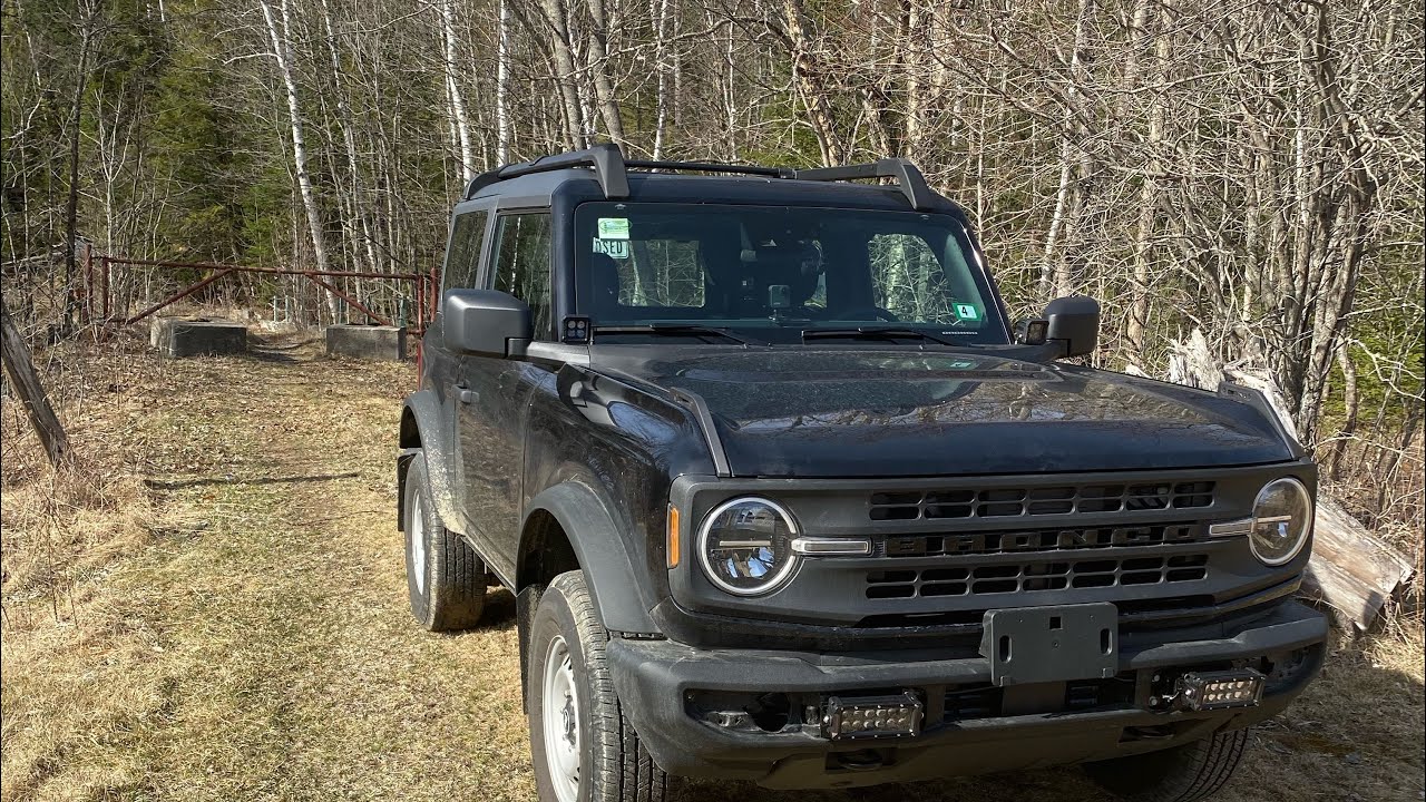 2022 Ford Bronco Roof Rail Install