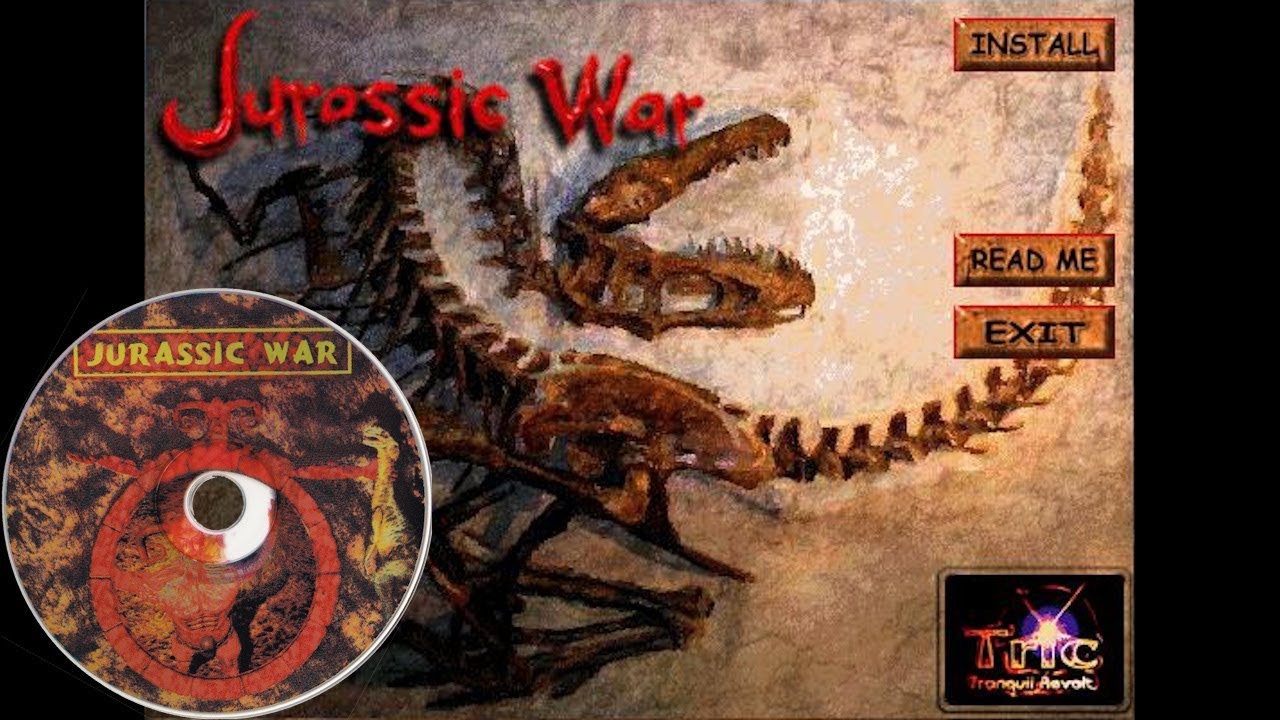 Играю в Jurassic wars на старом компьютере