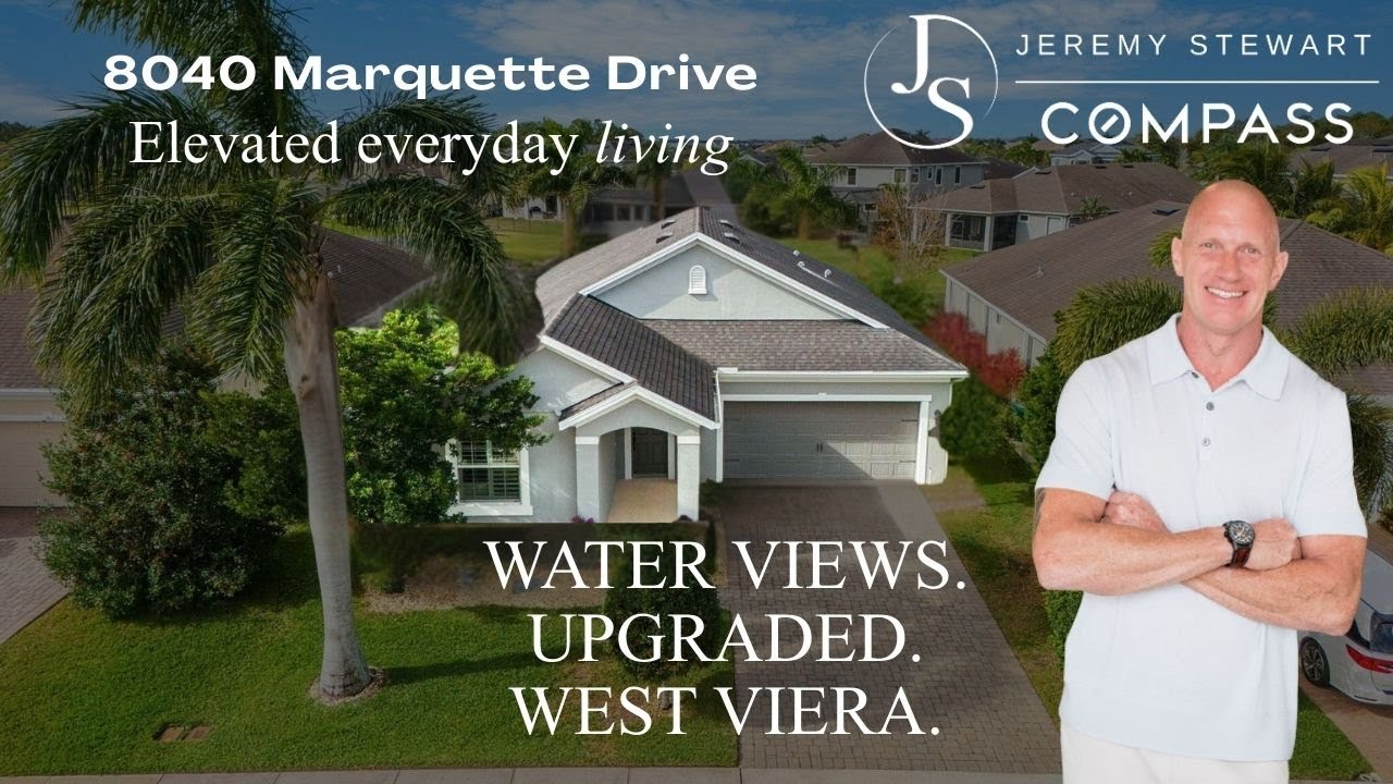 Lakefront Home for Sale in Viera, FL | Strom Park | 3-Bed Single-Story