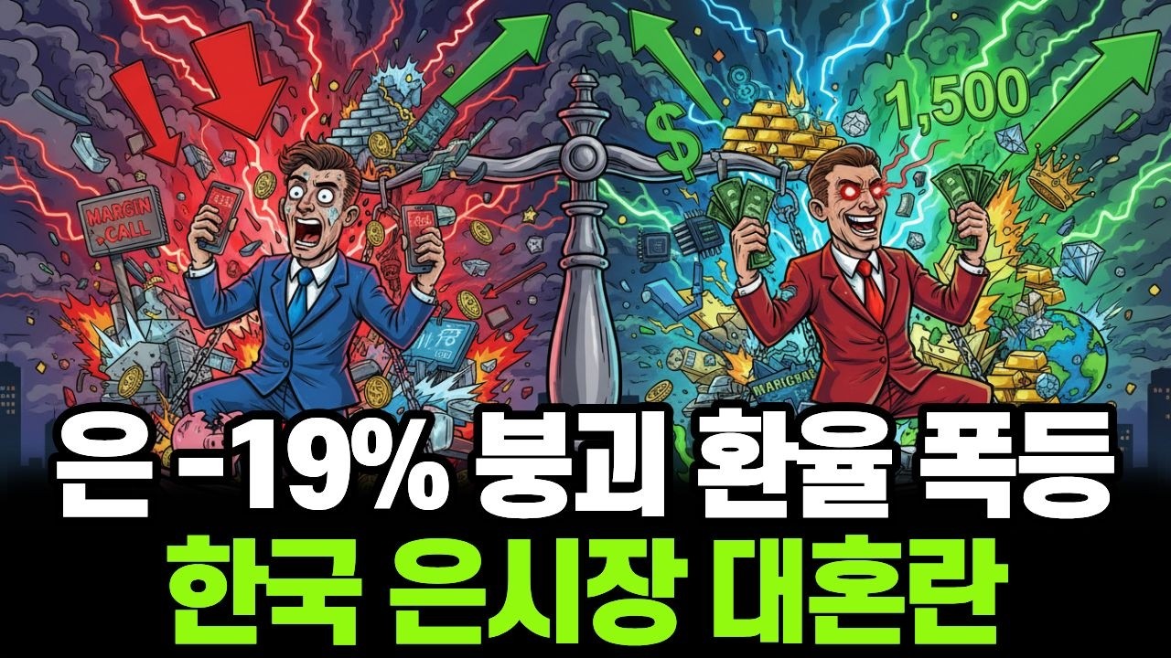 은 폭락은 시작일까? 환율 1,500원 돌파, 한국 은시장 비상