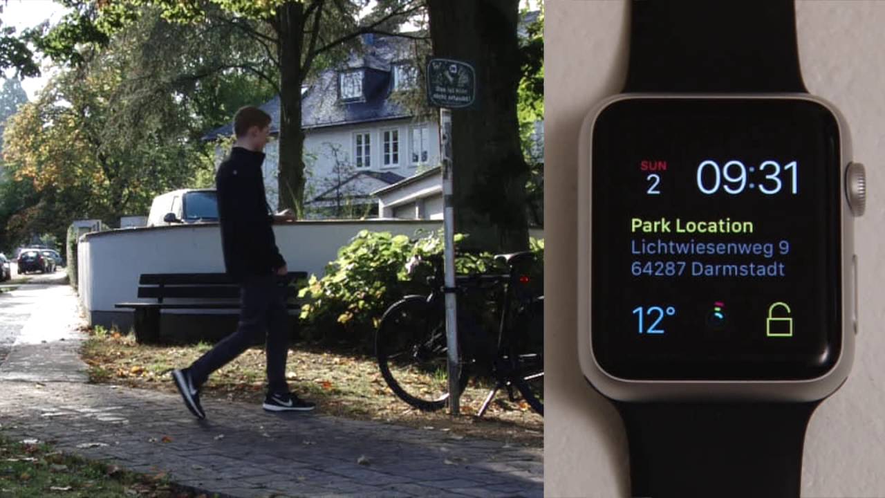 VanMoof App for Apple Watch Concept