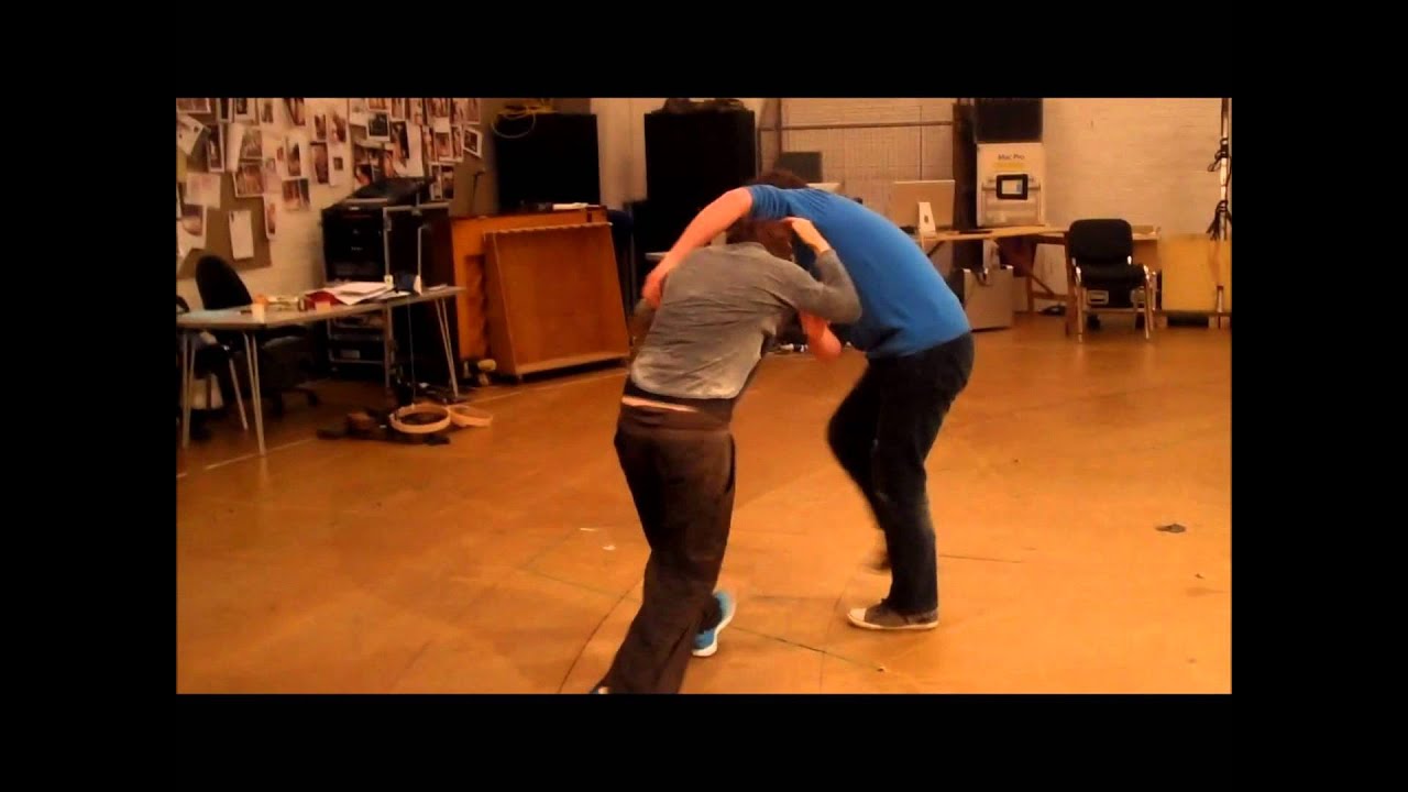 Stage fighting class with Kate Waters