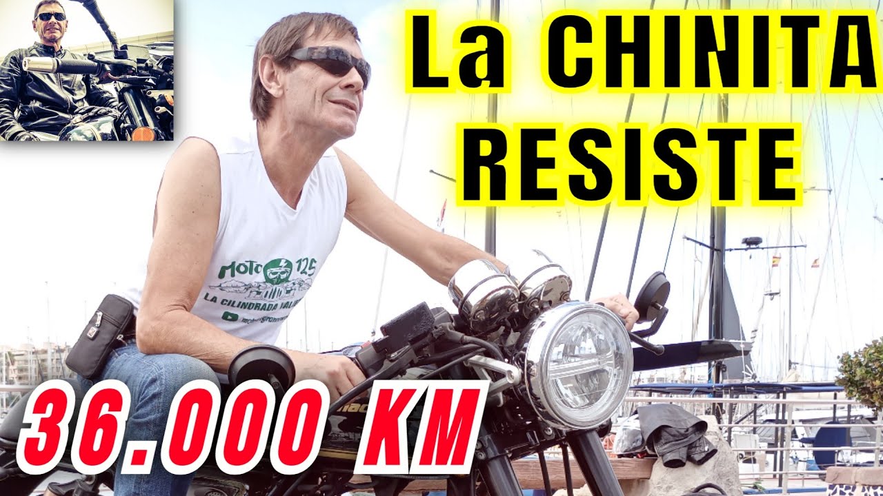 36.000 Km en MOTO de 125cc. ANÁLISIS de su ESTADO. MACBOR Jhonny be good.