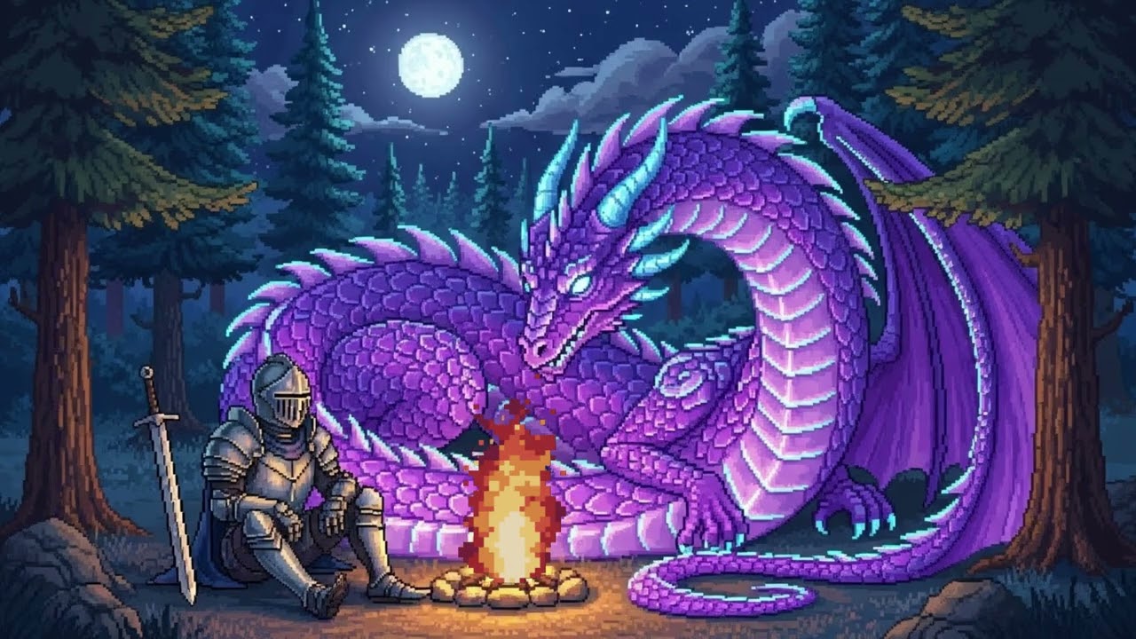 The knight’s journey ends here — in silence and peace