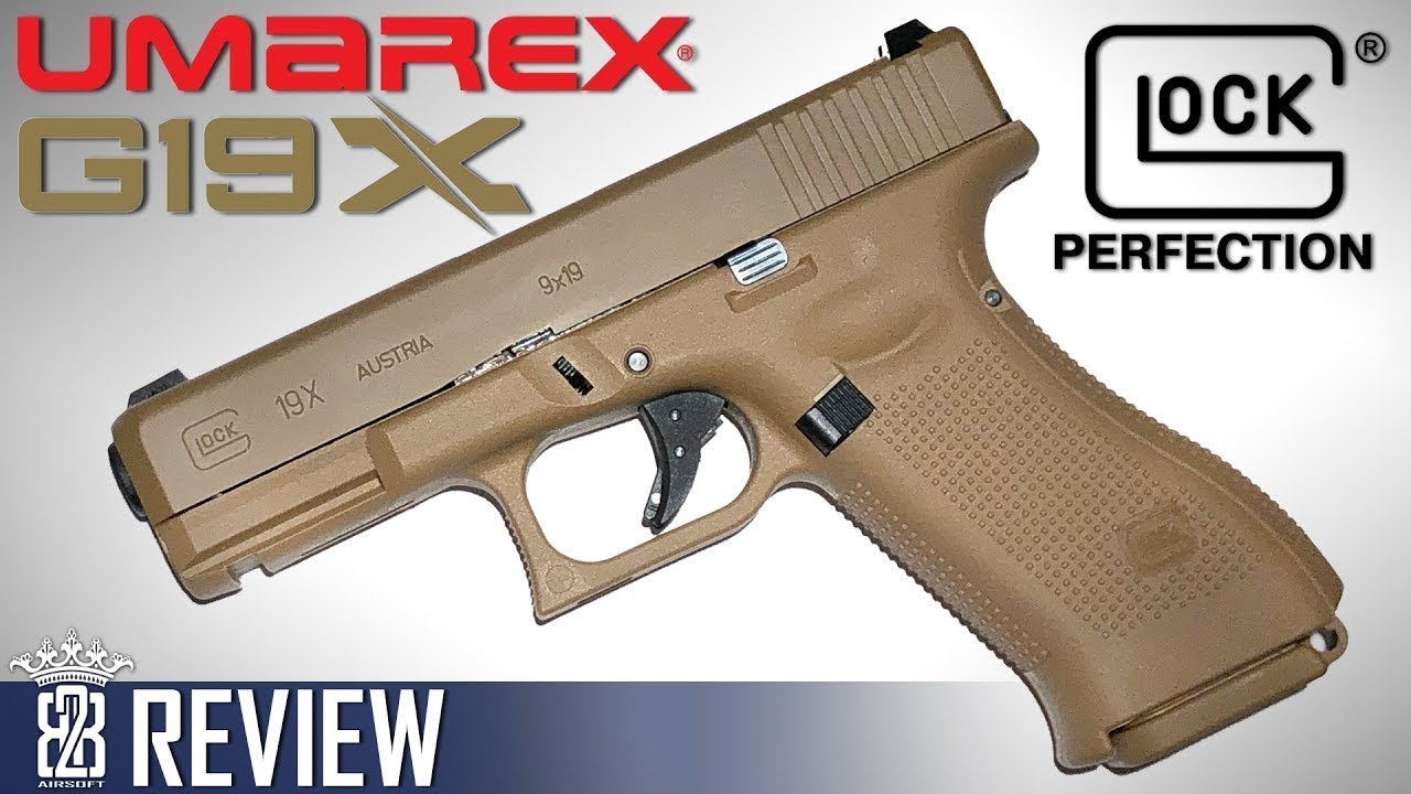 VFC  Umarex Glock 19x GBB Airsoft Review  Deutsch - English Subtitle