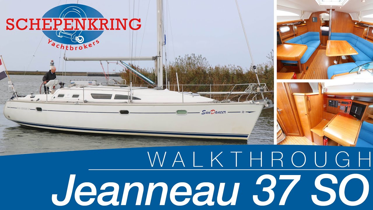 Jeanneau 37 Sun Odyssey for sale | Yacht Walkthrough | @ Schepenkring Lelystad
