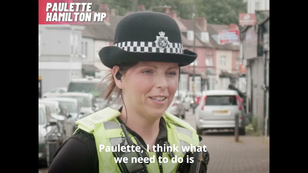 Paulette Meets with Local Police to Address Community Concerns on Slade Road, Stockland Green