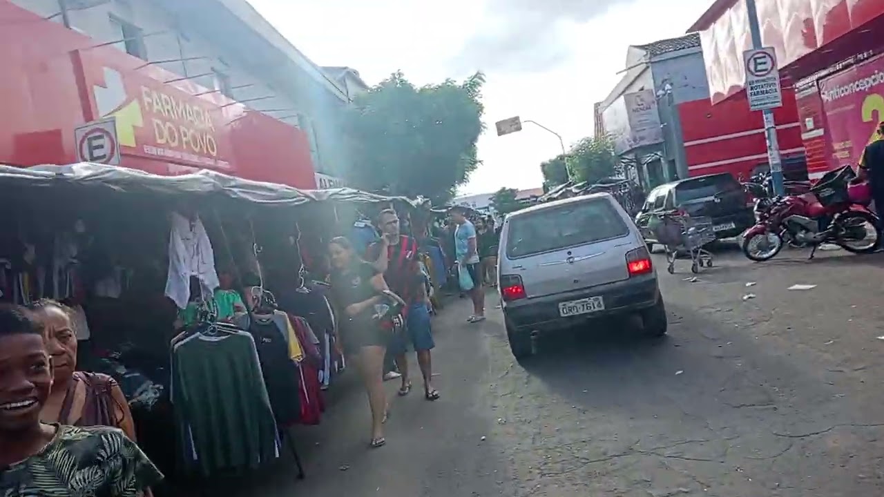 AV.LUCIANO MAGALHÃES FUI ATÉ O MERCADO VELHO NO CENTRO DE CANINDÉ CE 04 10 2023