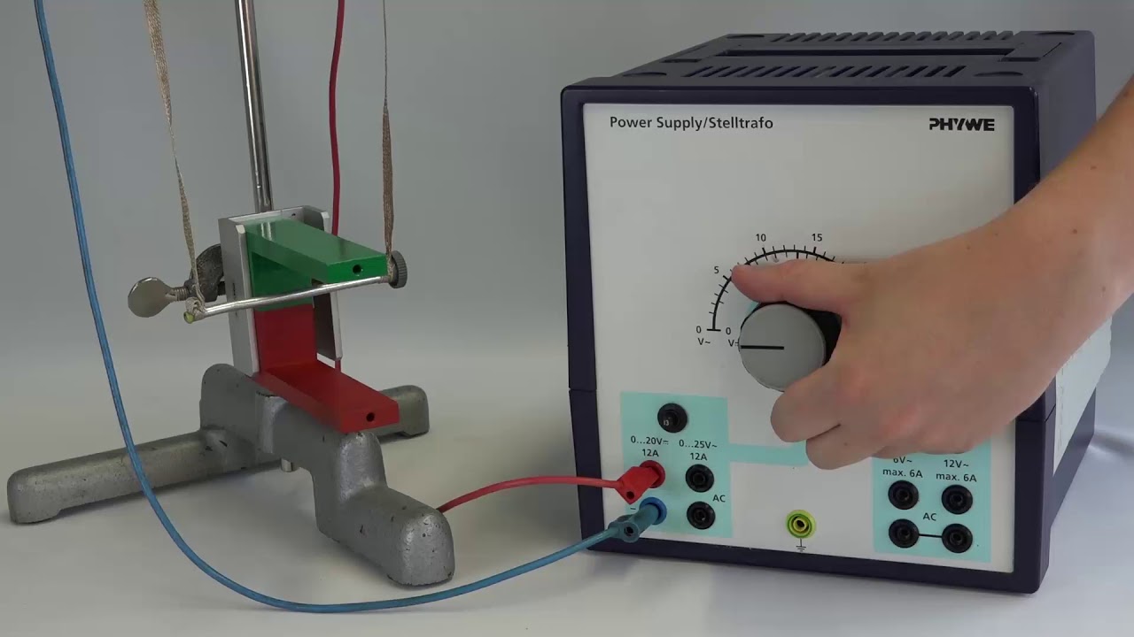 The Lorentz force - experiment