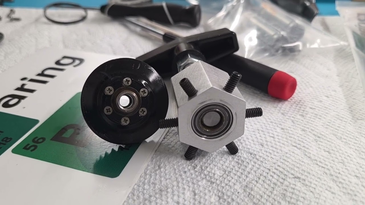 Testing out Bearing Bad bearing removal tool on Saragosa 6000F
