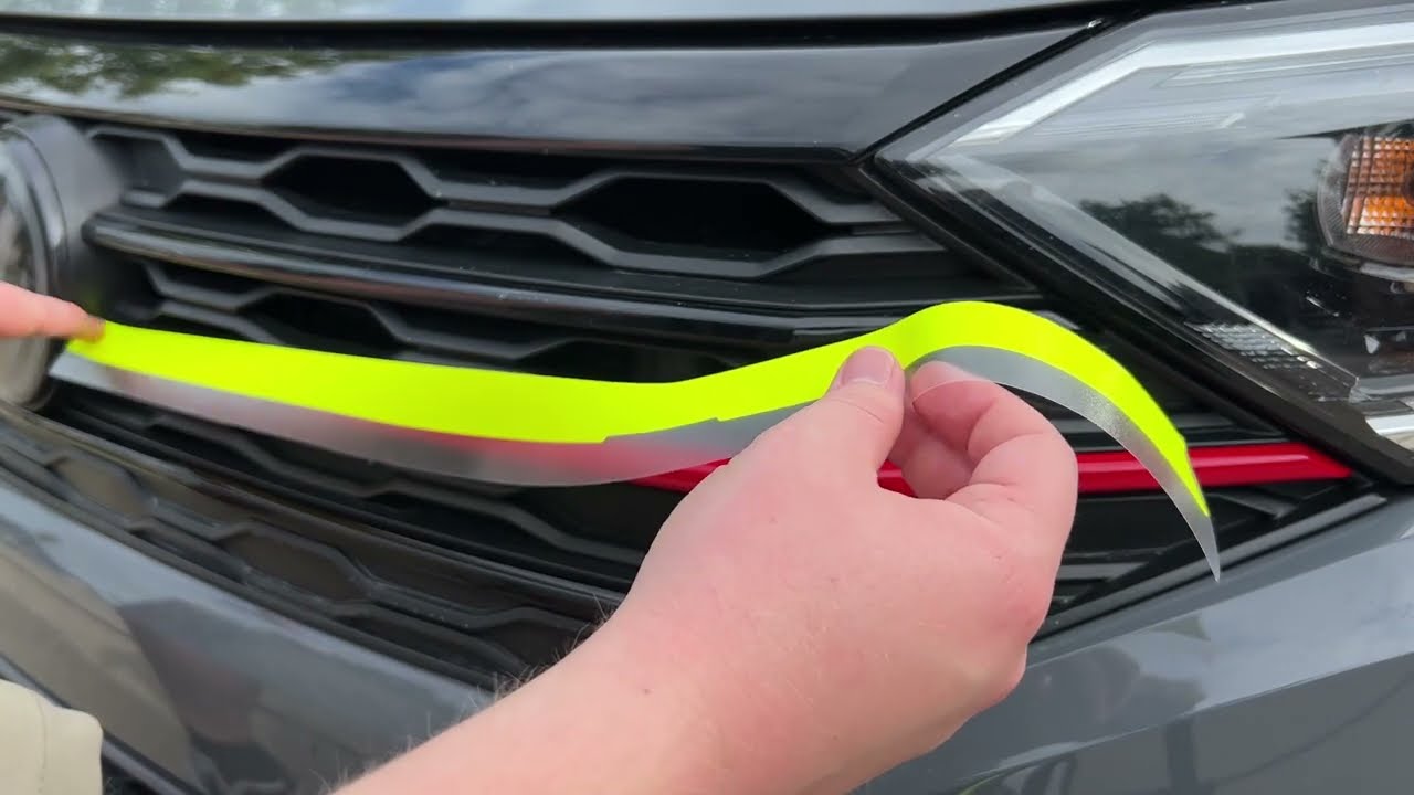 2019-2024 Jetta GLI Grille Bar Overlay Installation