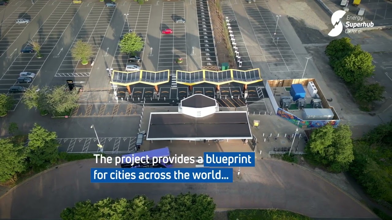 Europe's most powerful electric vehicle charging hub