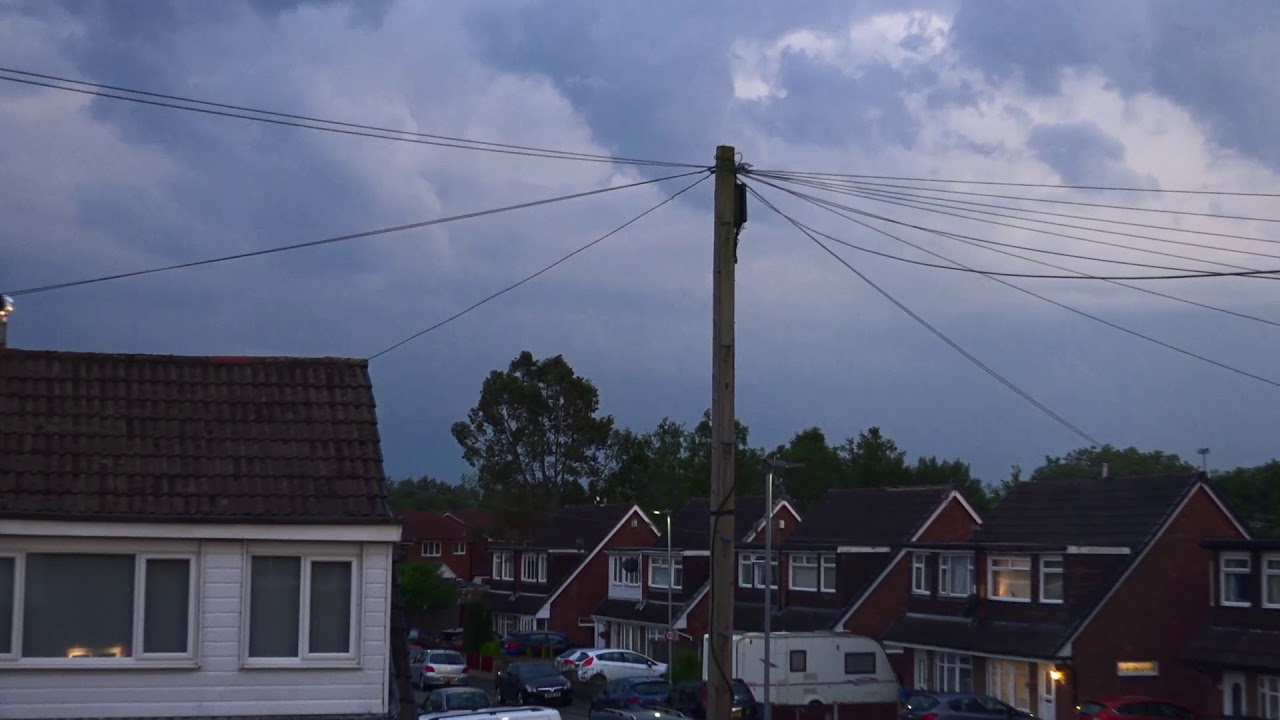 NW England Thunderstorms - June 13, 2020