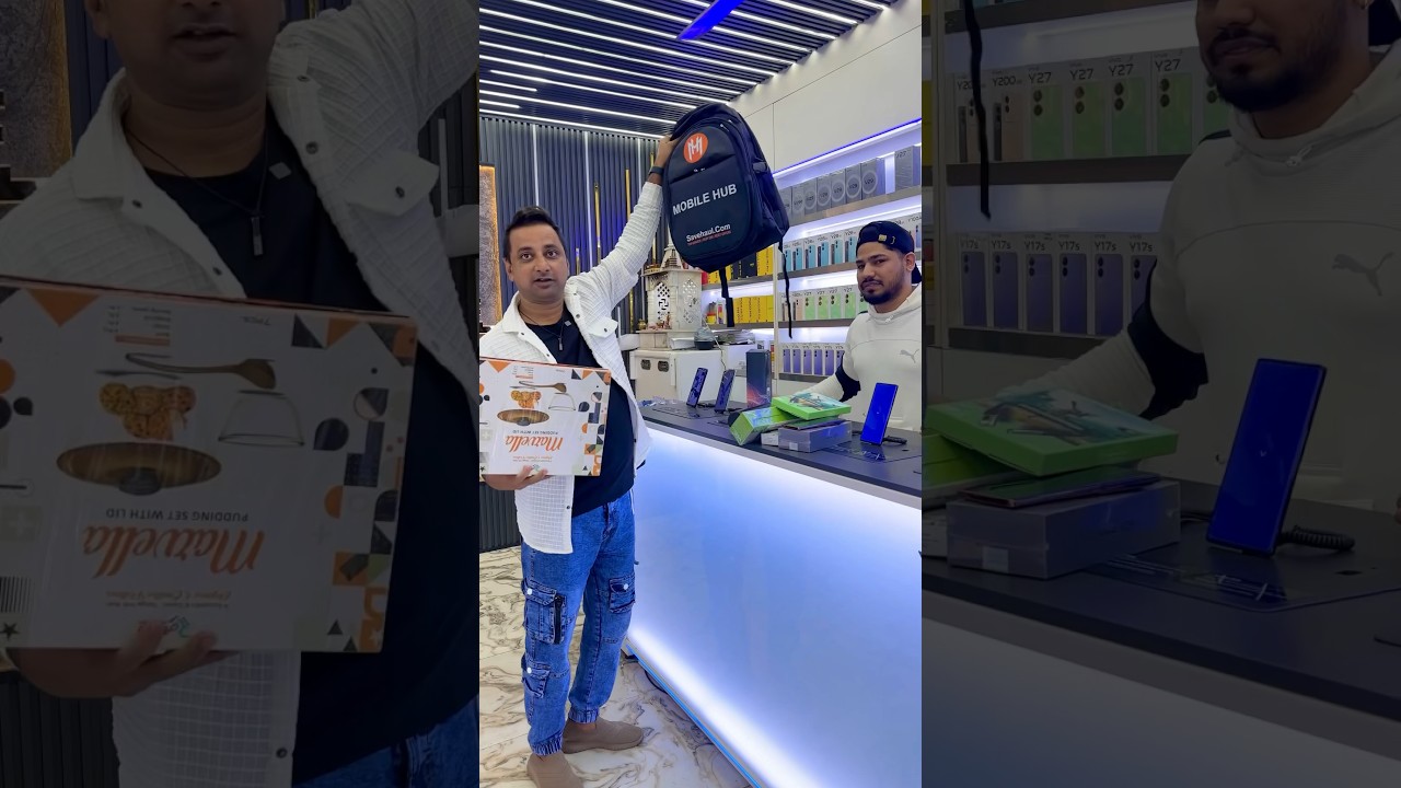 Mumbai se Delhi Aaye Phone Lene🤯😍🎁..Shop No.- 177 Kishanganj Market, Delhi-07 #abramputan #viral