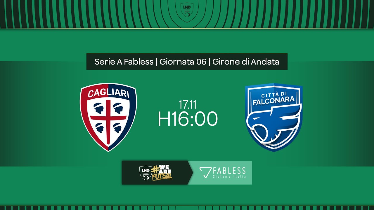 Cagliari-Okasa Falconara 1-8 | 6ª giornata | Serie A Fabless 2024/2025