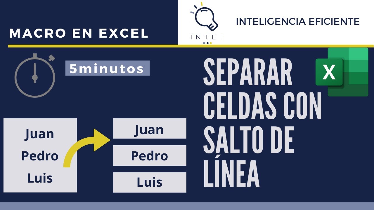 Excel Power Query: Separar por delimitador - Celdas con salto de línea.