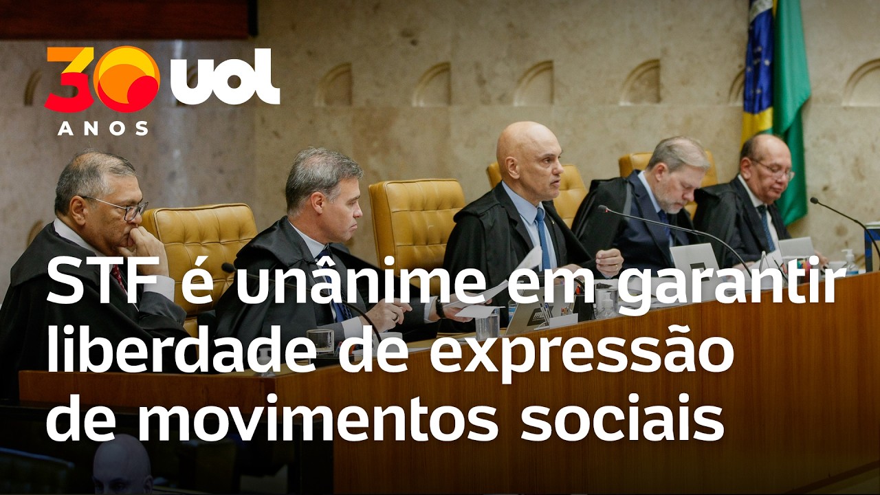 STF é unânime em garantir liberdade de expressão de movimentos sociais; veja votos
