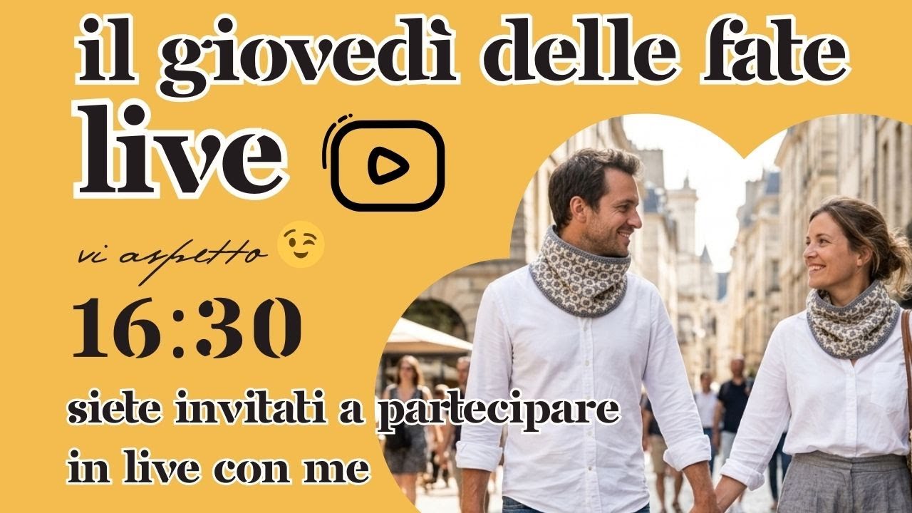 🧶 Il Giovedì delle Fate | Prossimi progetti, chiacchiere e tanto uncinetto insieme!