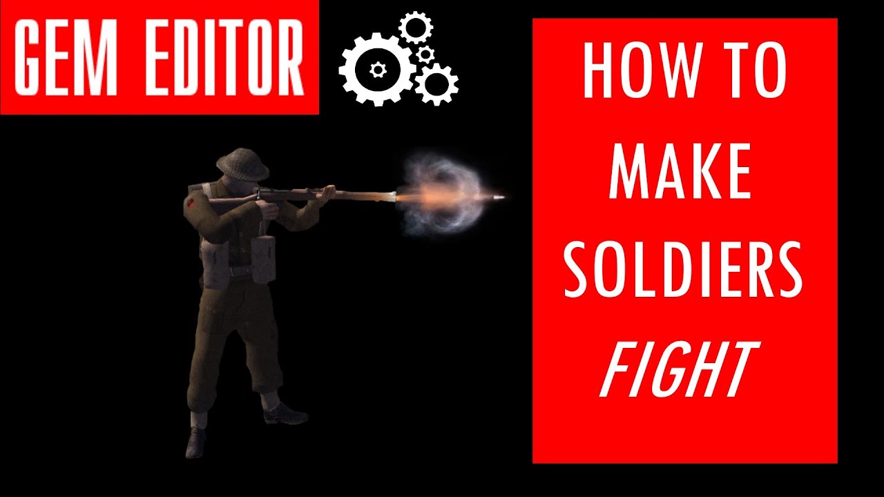How to get Soldiers to Fight: Men of War Assault Squad 2 GEM Editor Tutorial