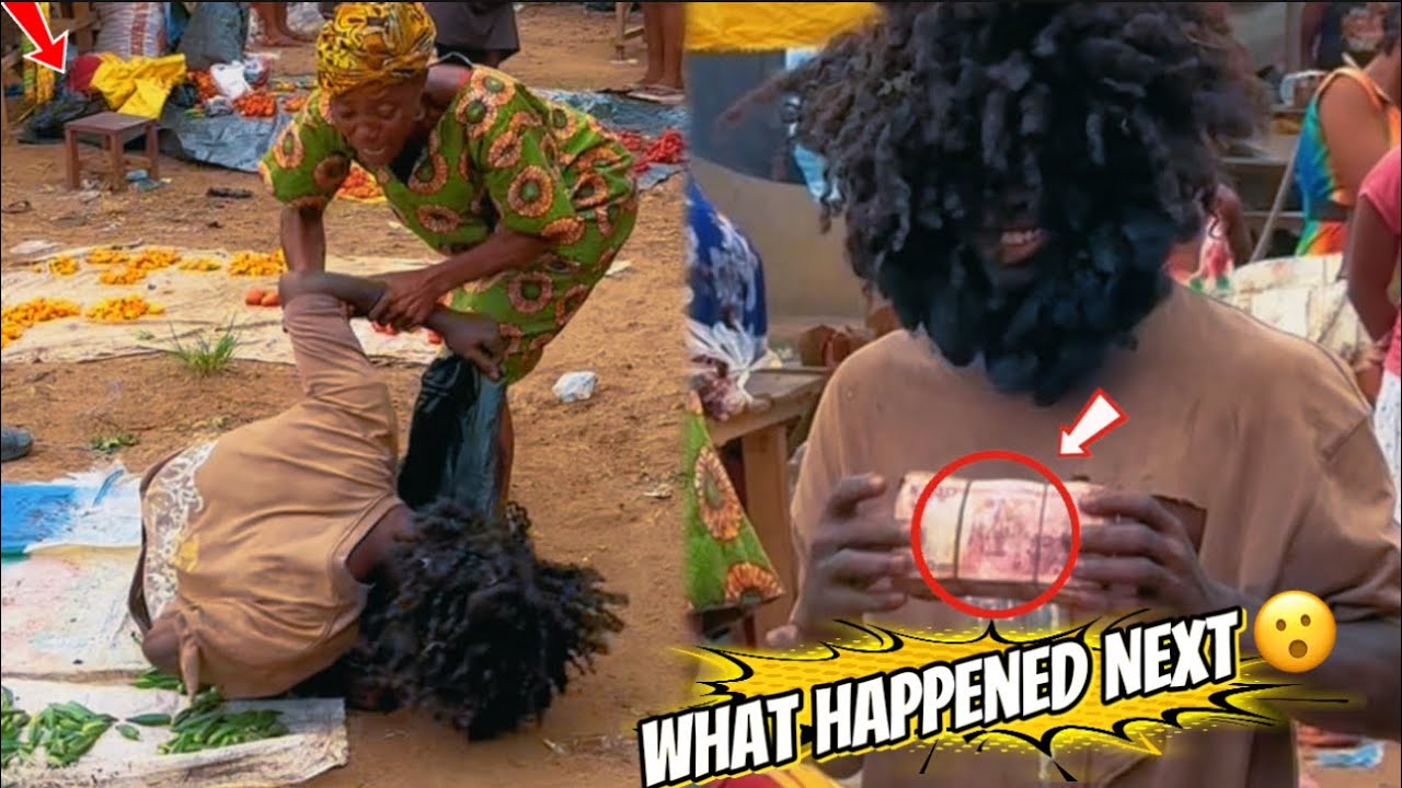 HE FELL ON HER GOODS, WHAT SHE DID NEXT SHOCKED EVERYONE #usa #socialexperiment #faithinhumanity 
