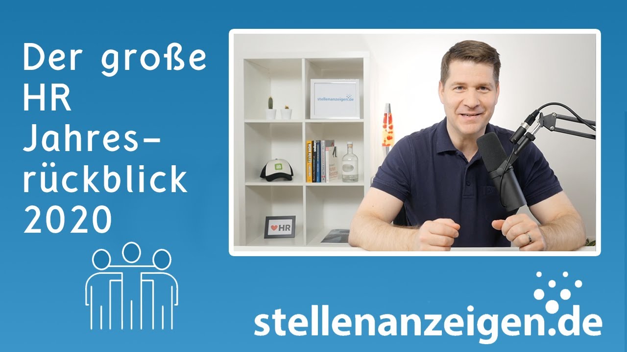 Der große HR-Jahresrückblick 2020 powered by stellenanzeigen.de