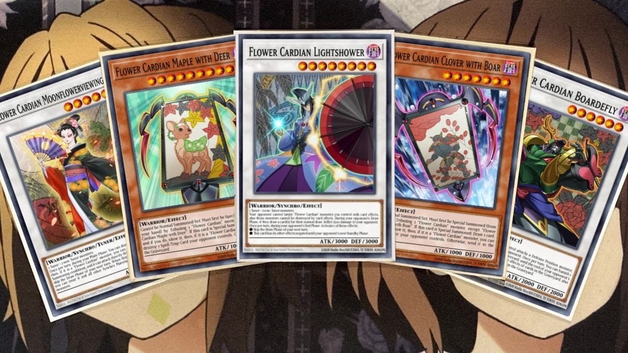 My Flower Cardian Yugioh Deck Profile for July 2024
