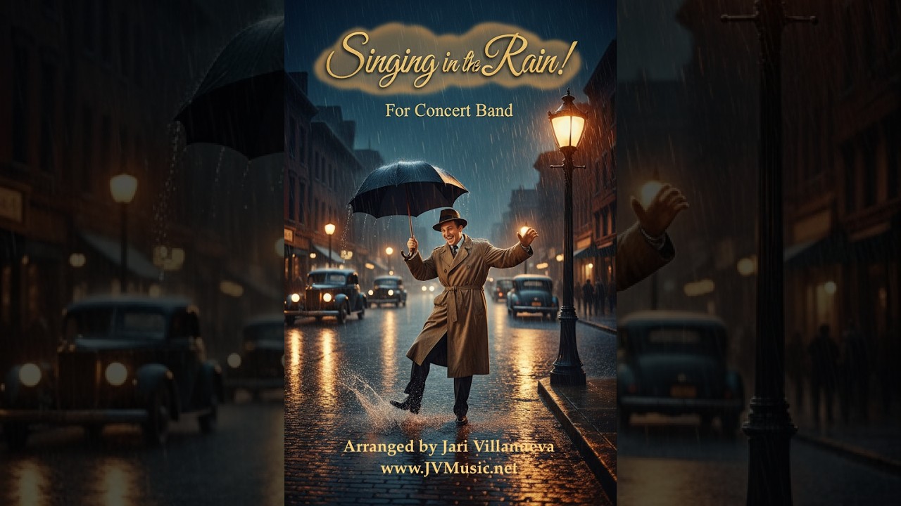 Singing in the Rain for Concert Band