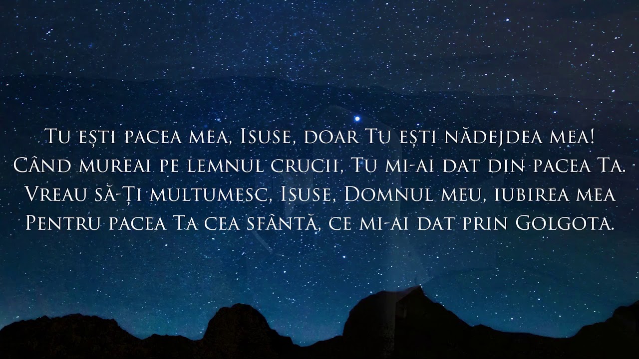 Tu esti pacea mea  - David Preuteasa