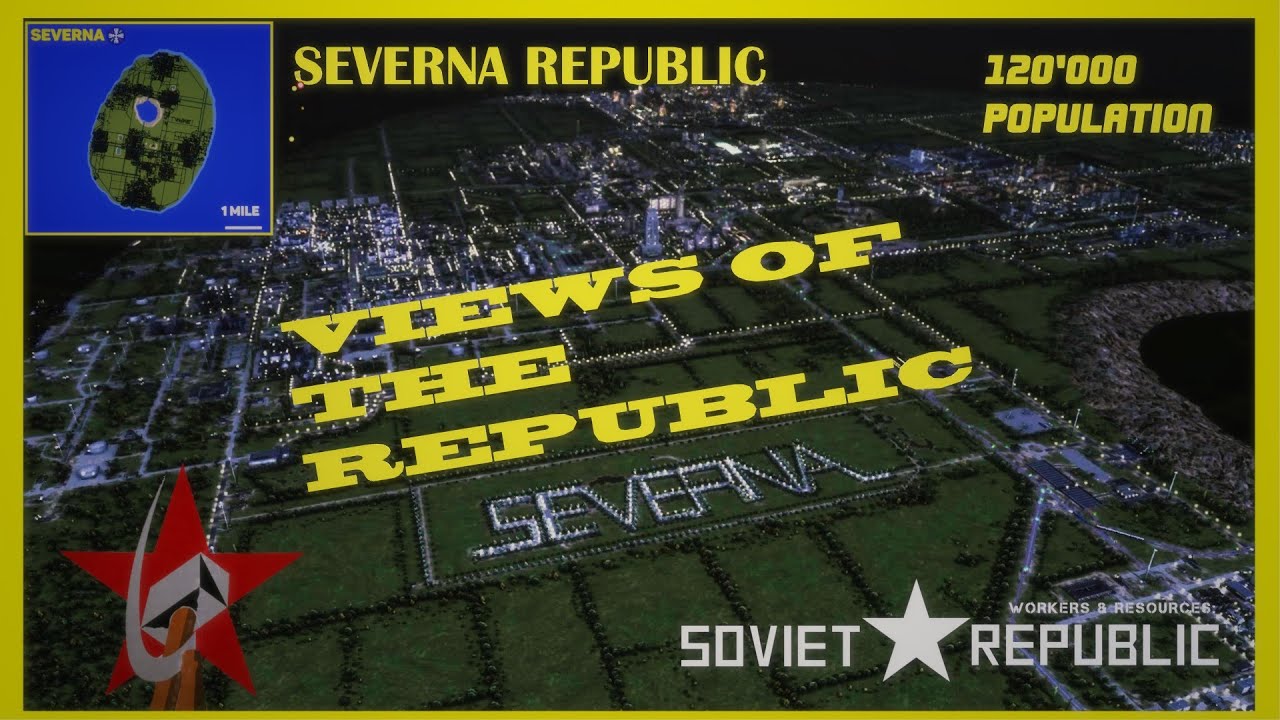 Workers & Resources: Soviet Republic - Severna Island, 1970. #sovietrepublic  #citybuilder
