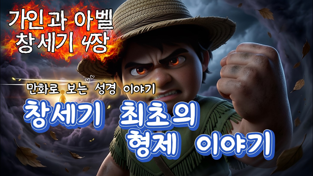 [만화로 보는 성경 이야기] 가인과 아벨 | 질투가 부른 슬픈 이야기 | 창세기 4장
