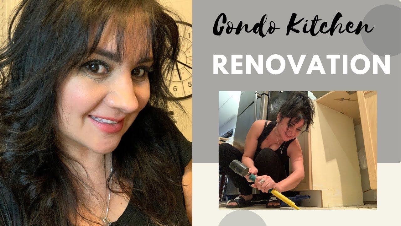 SMALL KITCHEN RENOVATION: How I removed the half-wall for open concept!