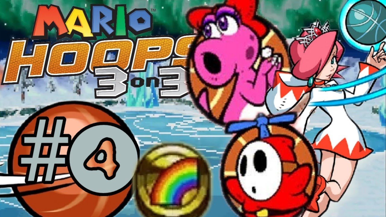 Mario Hoops 3 on 3 | #4 🏀 Rainbow Tourney (Normal) with Fly Guy, Birdo & White Mage [WT]