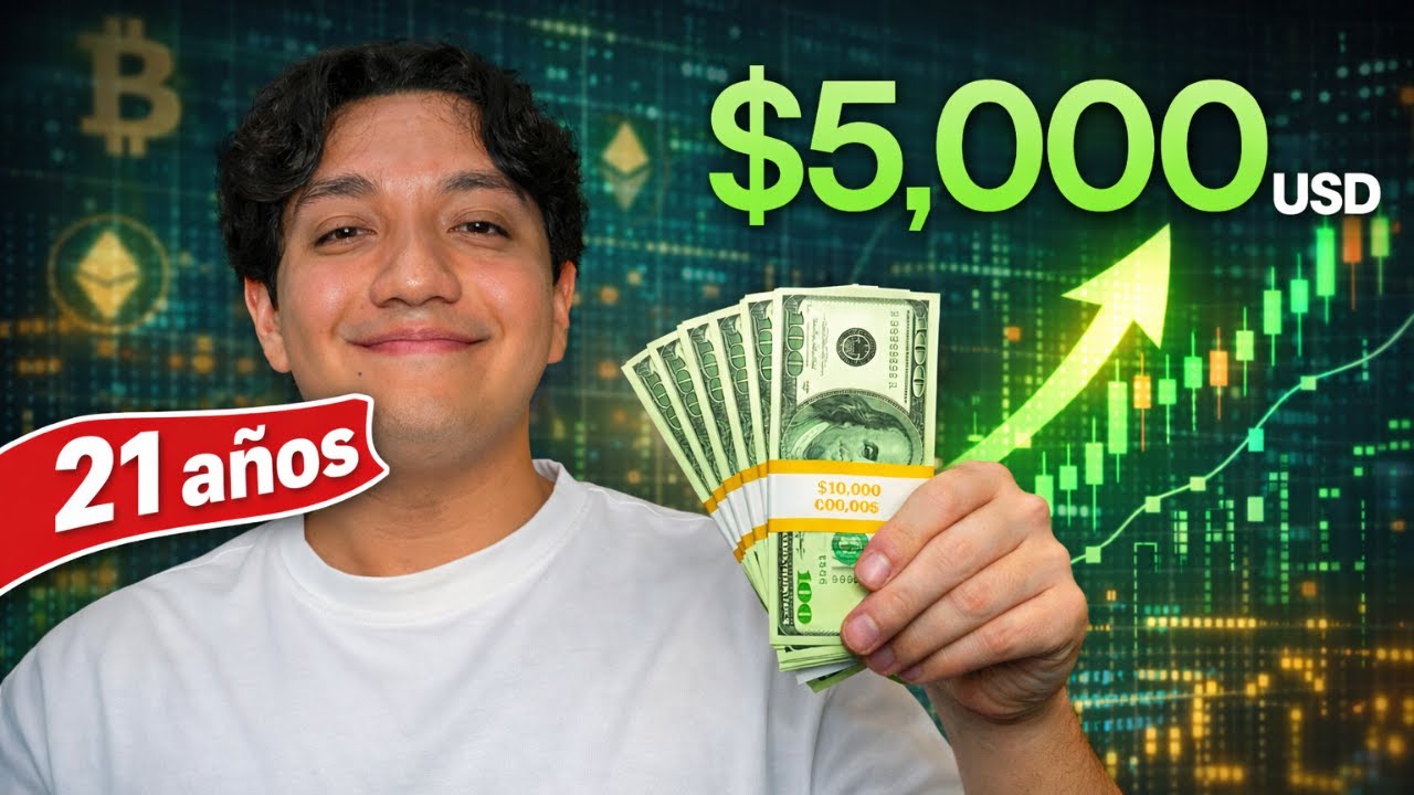 Cómo gané +$5,000 USD con criptomonedas a los 21 años (tú también puedes)