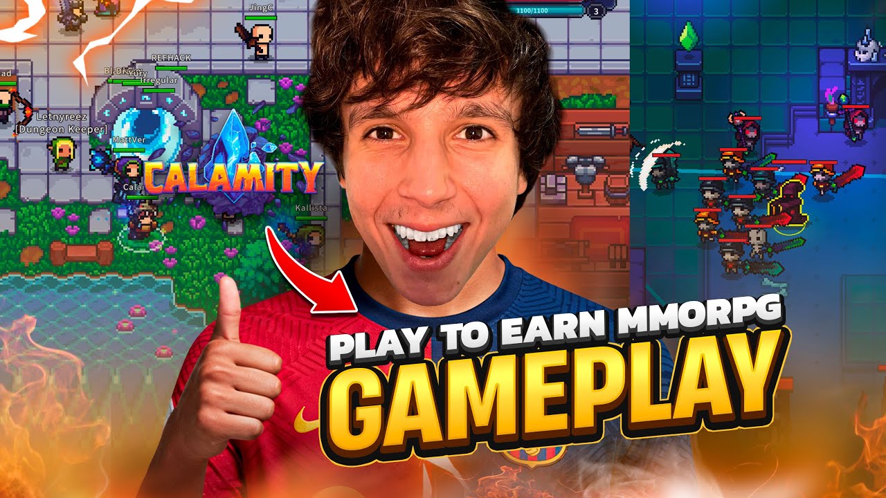 How to earn in the Calamity Playtest, new p2e mmorpg