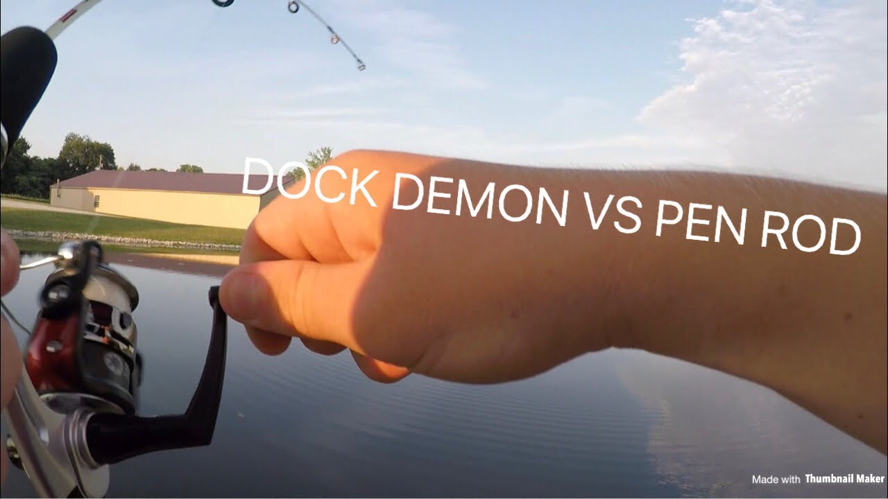 Dock Demon vs Pen rod challenge *insane*